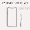 Picture of Tweezerman Stainless Steel Slant Tweezer - Eyebrow Tweezers for Women and Men (Sky Blue)