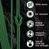 Picture of TECEUM Paracord Type III 550 Green - 200 ft - 4mm - Tactical Rope MIL-SPEC - Outdoor para Cord - Camping Hiking Fishing Gear - EDC Parachute Cord - Strong Survival Rope 025