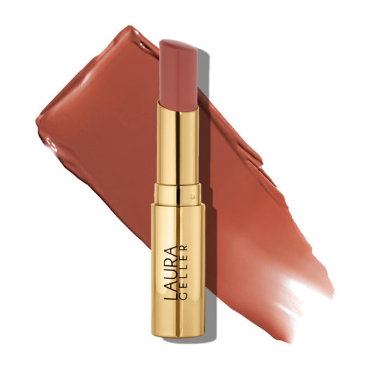 Picture of LAURA GELLER NEW YORK Jelly Balm Moisturizing Tinted Lip Color - Cocoa-Motion - Hydrating Vitamin E - Semi-Shine Finish