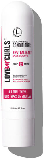 Picture of Love Ur Curls LUS Brands Conditioner for Curly, Wavy, Kinky-Coily Hair, 8.5 oz - Silicone-Free, Hydrating, Detangling for Soft, Smooth Curl Definition - Hair Treatment for Dry Damaged Hair