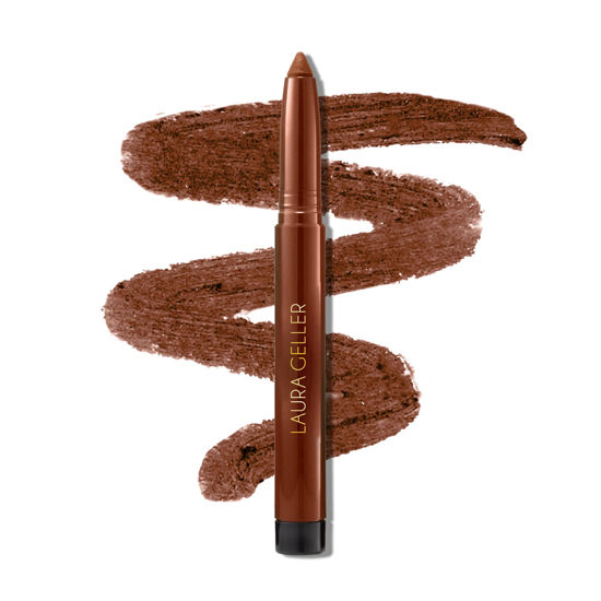 Picture of LAURA GELLER NEW YORK Kajal Longwear Kohl Eyeliner Pencil with Caffeine, Smooth & Blendable Makeup, Antique Bronze
