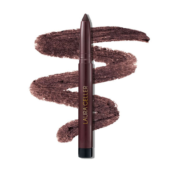 Picture of LAURA GELLER NEW YORK Kajal Longwear Kohl Eyeliner Pencil - Smoky Amethyst Kohl - Caffeine and Vitamin E - Smooth & Blendable Liner - Built-In Sharpener
