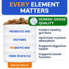 Picture of Bark&Spark Dog Probiotics & Digestive Enzymes (Gut Health) Allergy & Itchy Skin - Pet Diarrhea Gas Treatment Upset Stomach Relief Pill, Digestion Health Prebiotic Supplement Tummy Treat (120Ct Bacon)