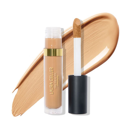 Picture of LAURA GELLER NEW YORK The Ideal Fix Concealer - Medium - Buildable Medium to Full Coverage Liquid Concealer - Covers Under Eye Dark Circles & Blemishes - Long-Lasting