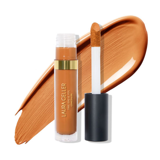 Picture of LAURA GELLER NEW YORK The Ideal Fix Concealer - Tan - Buildable Medium to Full Coverage Liquid Concealer - Covers Under Eye Dark Circles & Blemishes - Long-Lasting