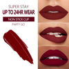 Picture of MAKI YIKA 3Pcs Matte Liquid Lipstick Makeup Set, Black Dark Red Nude Lipstick Long Lasting Smudge Proof Transfer Proof Lip Makeup |Black/Dark/Red Nude