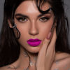 Picture of MAKI YIKA 3Pc Matte Lipstick Makeup, Hot Pink Pink Nude Lipstick For Women Long Lasting Smudge Proof Non Transfer Lip Makeup Cruelty Free |Deep Pink + Pink + Nude