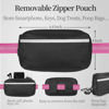Picture of iYoShop Hands Free Dog Leash with Zipper Pouch, Dual Padded Handles and Durable Bungee for Walking, Jogging and Running Your Dog (Medium, 8-25 lbs, Pink)