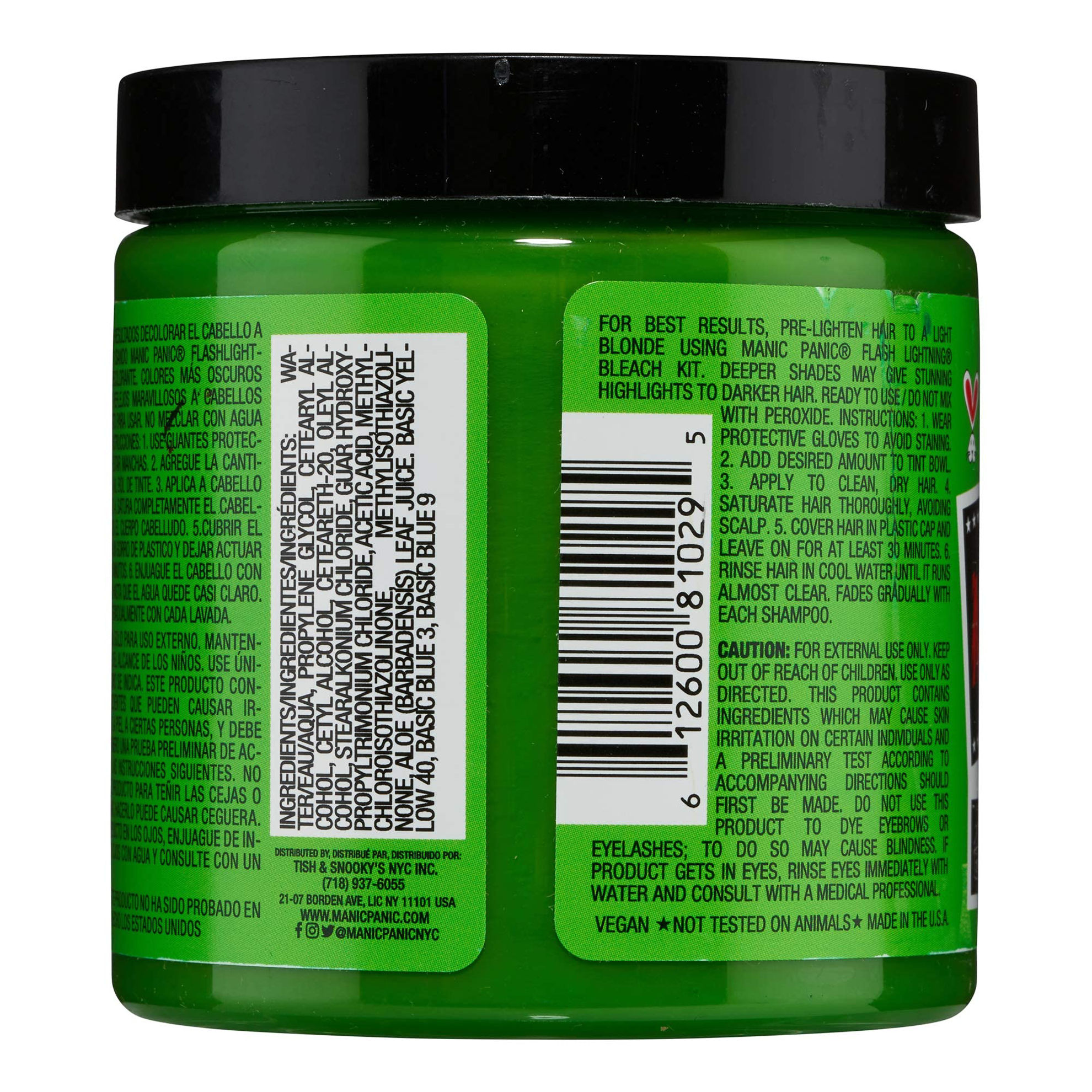 GetUSCart- MANIC PANIC Electric Lizard Hair Dye - Classic High Voltage ...