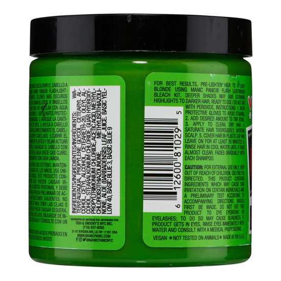 GetUSCart- MANIC PANIC Electric Lizard Hair Dye - Classic High Voltage ...