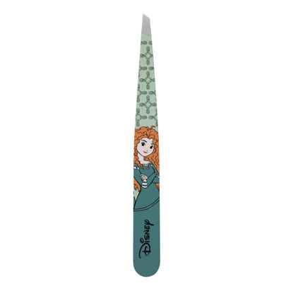 Picture of Tweezerman Merida Slant Tweezer - Eyebrow Tweezers for Women and Men