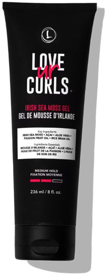 Picture of LUS (Love Ur Self) Irish Sea Moss Curl-Activating, Medium-Hold Styling Gel for Hydrated, Defined Curls, Waves & Coils- Vegan, Cruelty-Free - 8.5 oz