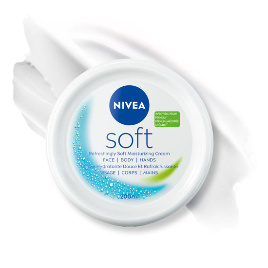 Picture of NIVEA Soft Moisturizing Creme 6.8 Ounce (Pack of 4)