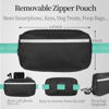 Picture of iYoShop Hands Free Dog Leash with Zipper Pouch, Dual Padded Handles and Durable Bungee for Walking, Jogging and Running Your Dog (Large, 25-120 lbs, Teal)