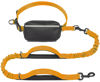 Picture of iYoShop Hands Free Dog Leash with Zipper Pouch, Dual Padded Handles and Durable Bungee for Walking, Jogging and Running Your Dog (Large, 25-120 lbs, Orange)