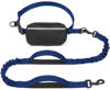 Picture of iYoShop Hands Free Dog Leash with Zipper Pouch, Dual Padded Handles and Durable Bungee for Walking, Jogging and Running Your Dog (Large, 25-120 lbs, True Navy)