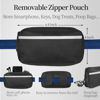 Picture of iYoShop Hands Free Dog Leash with Zipper Pouch, Dual Padded Handles and Durable Bungee for Walking, Jogging and Running Your Dog (Large, 25-120 lbs, True Navy)