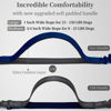 Picture of iYoShop Hands Free Dog Leash with Zipper Pouch, Dual Padded Handles and Durable Bungee for Walking, Jogging and Running Your Dog (Large, 25-120 lbs, True Navy)