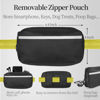 Picture of iYoShop Hands Free Dog Leash with Zipper Pouch, Dual Padded Handles and Durable Bungee for Walking, Jogging and Running Your Dog (Large, 25-120 lbs, Yellow)
