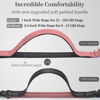 Picture of iYoShop Hands Free Dog Leash with Zipper Pouch, Dual Padded Handles and Durable Bungee for Walking, Jogging and Running Your Dog (Large, 25-120 lbs, Baby Pink)