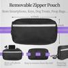 Picture of iYoShop Hands Free Dog Leash with Zipper Pouch, Dual Padded Handles and Durable Bungee for Walking, Jogging and Running Your Dog (Large, 25-120 lbs, Purple)