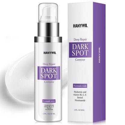 Picture of HANYWIL Dark Spot Remover for Face and Body, Dark Spot Corrector Cream, Skin Brown Spot Remover, Skin Care Face Cream, Sun Spot Remover, Age Spot Corrector, Rapid Tone Repair Retinol (1.7 Fl Oz)