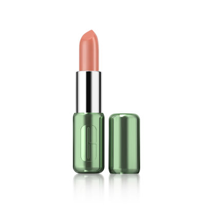 Picture of Clinique Pop Long Lasting Lipstick | Satin, Matte + Shine, Honey Pop