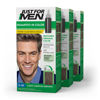 Picture of Just For Men Shampoo-In Color (Formerly Original Formula), Mens Hair Color with Keratin and Vitamin E for Stronger Hair - Light-Medium Brown, H-30, Pack of 3