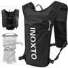 Picture of INOXTO Running Hydration Vest Backpack,Lightweight Insulated Pack with 1.5L Water Bladder Bag Daypack for Hiking Trail Running Cycling Race Marathon for Women Men (Black)