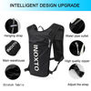 Picture of INOXTO Running Hydration Vest Backpack,Lightweight Insulated Pack with 1.5L Water Bladder Bag Daypack for Hiking Trail Running Cycling Race Marathon for Women Men (Black)