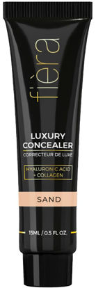 Picture of Fièra Luxury Concealer with Anti-Aging - All Day Coverage for Dark Circles, Fine Lines, Wrinkles & Spots - Sand/Sable, 0.5 Ounce