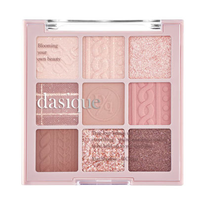 Picture of dasique Shadow Palette #16 Violet Knit 8.6g I 9 Blendable Shades in Smooth Matte and Shimmer Finishes with Gorgeous Pearls | Eye Makeup Palette | Cruelty Free | K-beauty