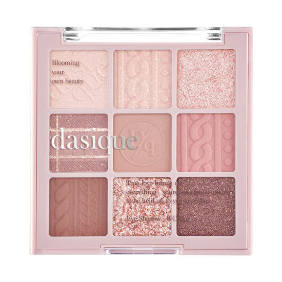 Picture of dasique Shadow Palette #16 Violet Knit 8.6g I 9 Blendable Shades in Smooth Matte and Shimmer Finishes with Gorgeous Pearls | Eye Makeup Palette | Cruelty Free | K-beauty