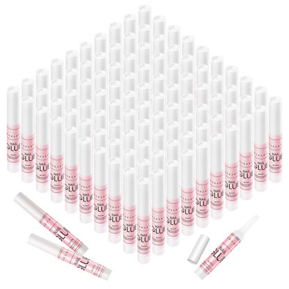 Picture of Makartt Super Strong Nail Glue for Acrylic Nails Press On Nails 100Pcs Professional Nail Adhesive Bond Nail Tips Glue for Stick On Nails Long Lasting Nail Glue for Fake Nail Broken Nails Repair 0.07oz