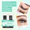 Picture of NAGARAKU W Eyelash Extensions High Capacity 54 Rows 3D Volume Premade Fan 0.07mm D Curl 7-15mm Mix Matte Black Easy Fanning yy Eye Lashes Handwoven W Shaped Wispy Cluster Professional Lash Supplies