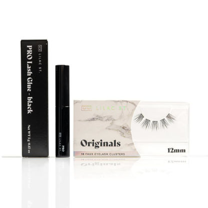 Picture of Lilac St - Original Lashes & Pro Black Lash Glue - Soft, Natural Look - Long-Lasting, Lightweight, Reusable - Vegan & Cruelty Free - 12 mm