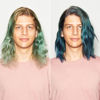 Picture of oVertone Haircare Color Depositing Conditioner - 8 oz Semi Permanent Hair Color with Shea Butter & Coconut Oil - Temporary Hair Color Dye - Vegan, Cruelty-Free - Smoky Blue