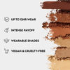 Picture of URBAN DECAY Naked Half Baked Mini, Bronze Neutral Eyeshadow Palette, Matte, Metallic, Shimmer & Glitter Finish, 6 Warm Beige & Brown Eye Shadows, Travel Friendly Size, Vegan, Cruelty-free