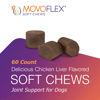 Picture of MOVOFLEX Joint Support Supplement for Dogs - Hip and Joint Support - Dog Joint Supplement - Hip and Joint Supplement Dogs - 60 Soft Chews for Large Dogs (by Virbac)