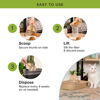 Picture of Kitty Sift FiberScoop Disposable Litter Scoop, Plastic-Free & Sustainable - Natural, One Size