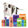 Picture of Wags & Wiggles Polish Multipurpose Wipes for Dogs | Clean & Condition Your Dog's Coat Without A Bath | Fresh Very Berry Scent Your Dog Will Love, 100 Count