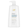 Picture of Dove Ultra Care Coconut & Hydration Conditioner for Dry Hair with Jojoba and Sweet Almond Oils, 25.4 oz
