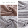 Picture of M-bestl 2 Pack Hair Towel Wrap,Rapid Carbon Fiber Hair Drying Towel with Buttons, Microfiber Hair Towel for Drying Curly Hair,Anti-frizz (Star Gray&Star Pink)
