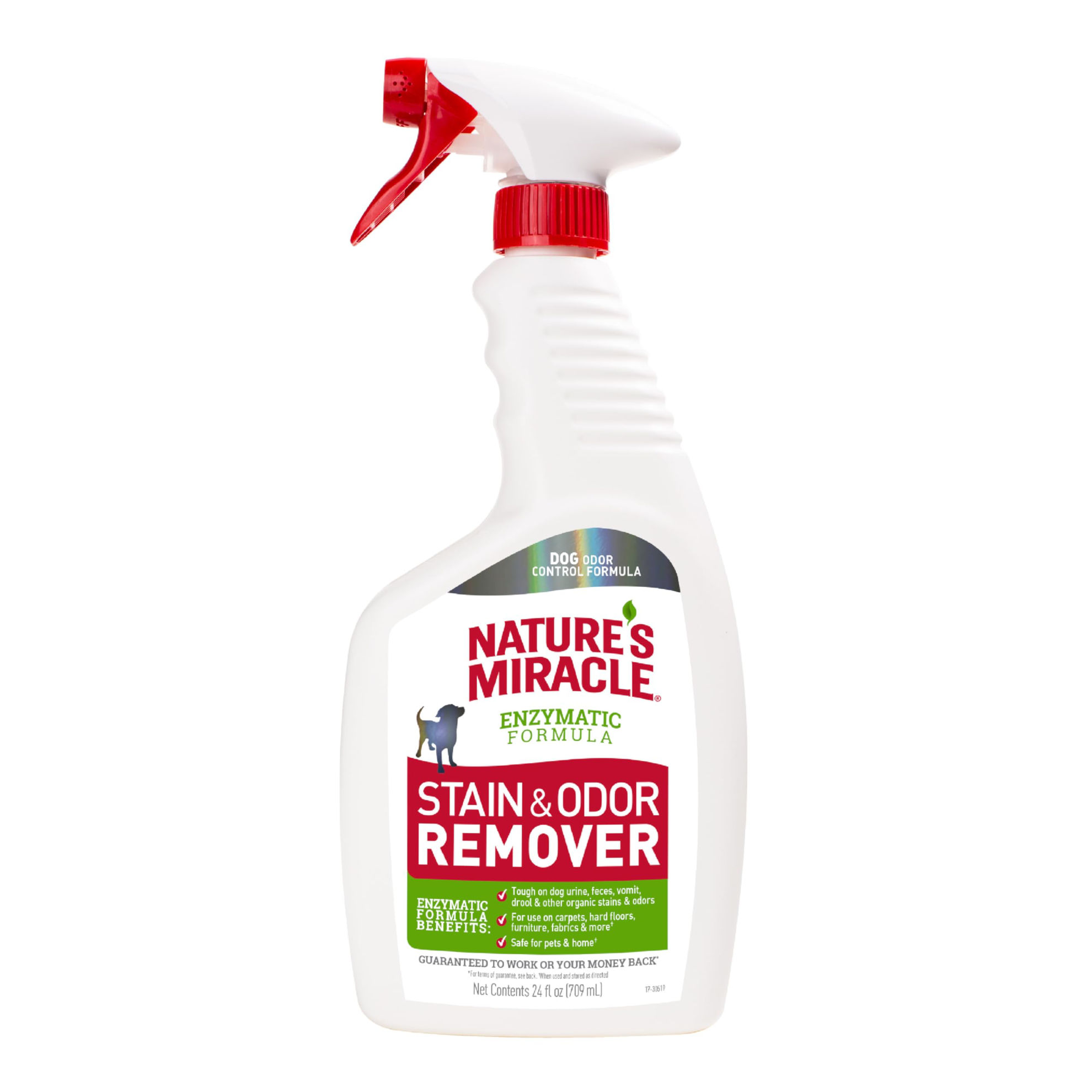 GetUSCart- Nature’s Miracle Stain And Odor Remover Dog 24 Ounces, Odor ...