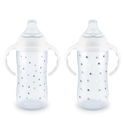 Picture of NUK Learner Cup, 6+ Months, Timeless Collection, Amazon Exclusive, 5 Oz, - BPA Free, Spill Proof Sippy Cup, 2 Count (Pack of 1)