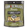 Picture of Northwest Naturals Raw Rewards Freeze-Dried Lamb Liver Treats for Dogs and Cats - Bite-Sized Pieces - Healthy, 1 Ingredient, Human Grade Pet Food, All Natural - 3 Oz
