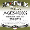 Picture of Northwest Naturals Raw Rewards Freeze-Dried Lamb Liver Treats for Dogs and Cats - Bite-Sized Pieces - Healthy, 1 Ingredient, Human Grade Pet Food, All Natural - 3 Oz