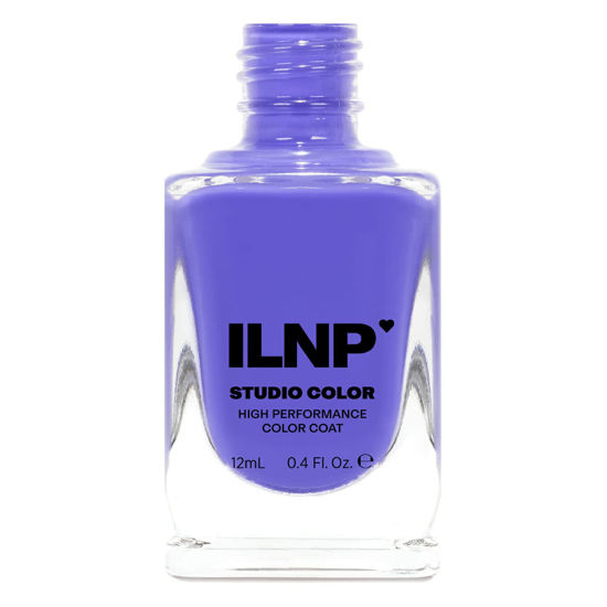 Picture of ILNP Hi-Score - Electrifying Blue-Violet Cream Nail Polish, Studio Color High Performance Color Coat