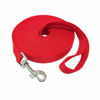 Picture of Nylon Training Dog Leash for Small Medium Large Dogs, 15ft 20ft 30ft 50ft Long Leash Dog/Puppy Lead for Obedience Recall Training, Camping (1" x 50ft, Red)