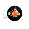 Picture of CTWPets Betta Bulb Hide | Betta Rest Fish Tank Ornament | Aquarium Cave with Suction Cup for Small Fish Tank, Betta Habitat, Shrimp Hideout, Aquatic Decor (Black)